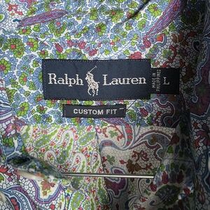 Ralph Lauren Multicolor Paisley Shirt Size L